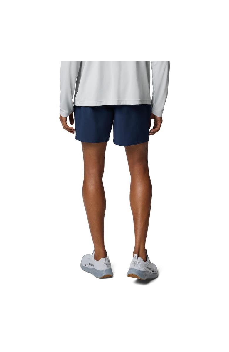Columbia Men's Columbia Navy Auburn Tigers PFG Terminal Roamer<sup>™</sup> Omni-Shade<sup>™</sup> Stretch Shorts, Alternate, color, Navy