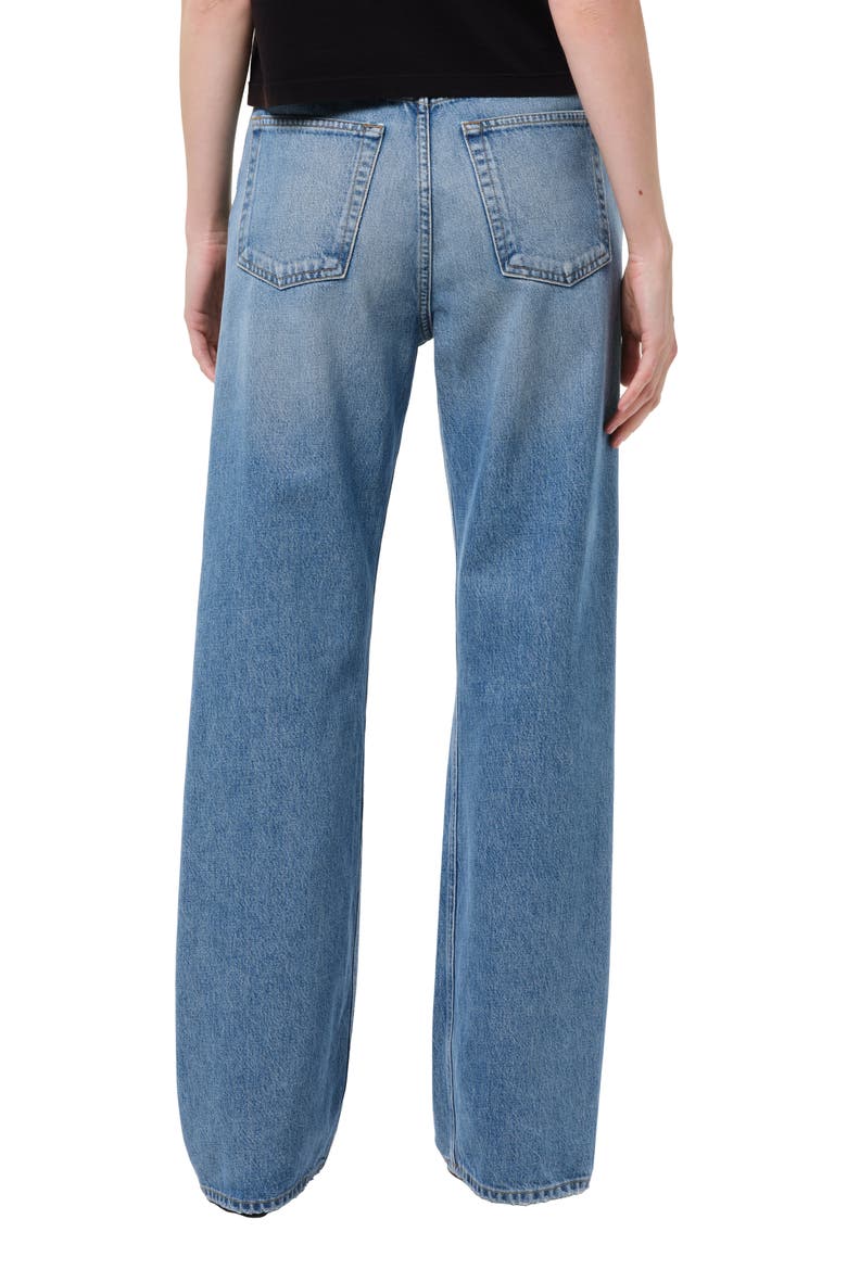 Loose Wide Leg Jeans, Alternate, color, OUTBREAK MD WORN IND CUT ROLL