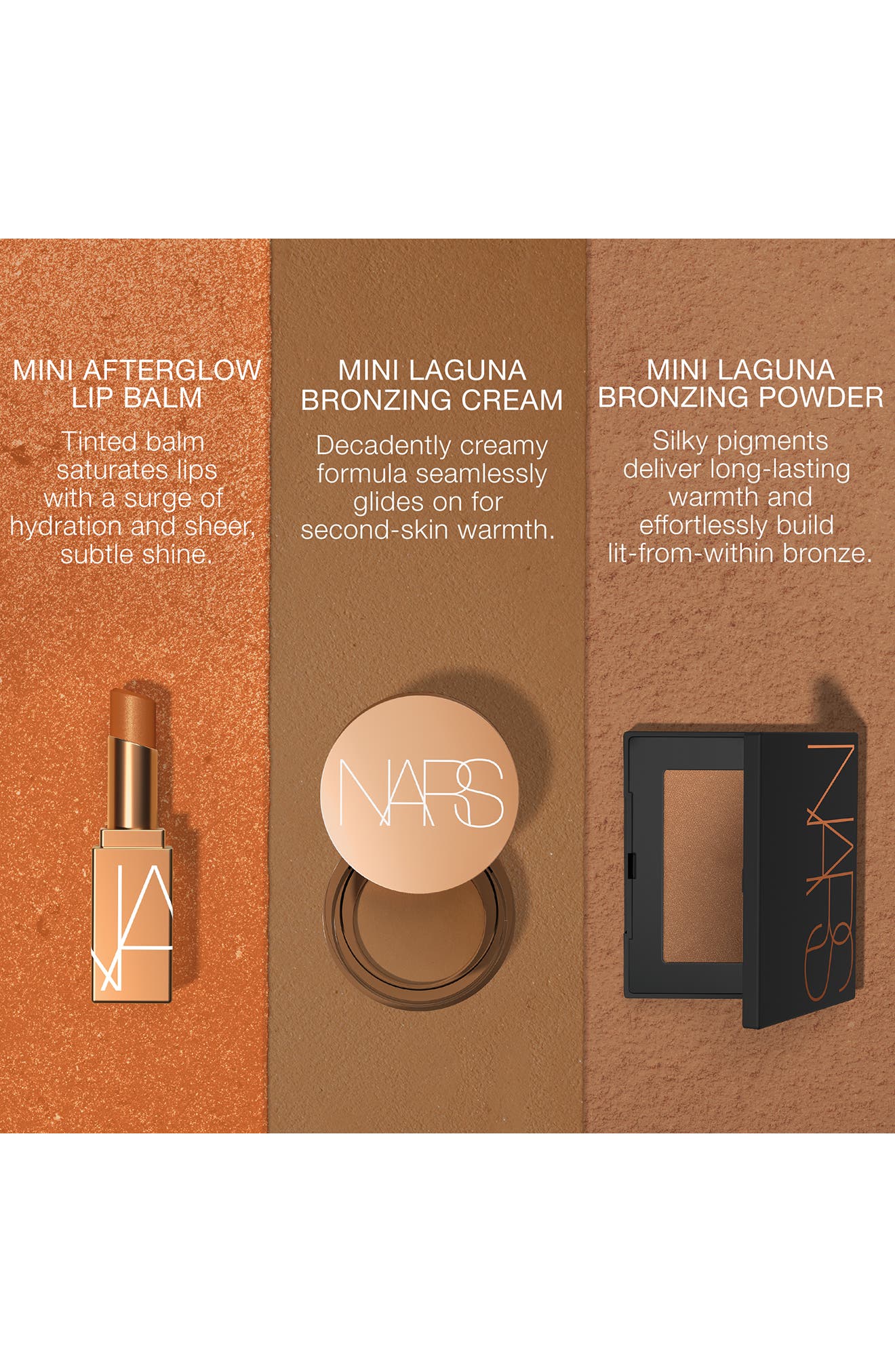 NARS 2点セット NARS Mini Laguna Essentials Bronzer & Lip Set (Women) | Nordstrom