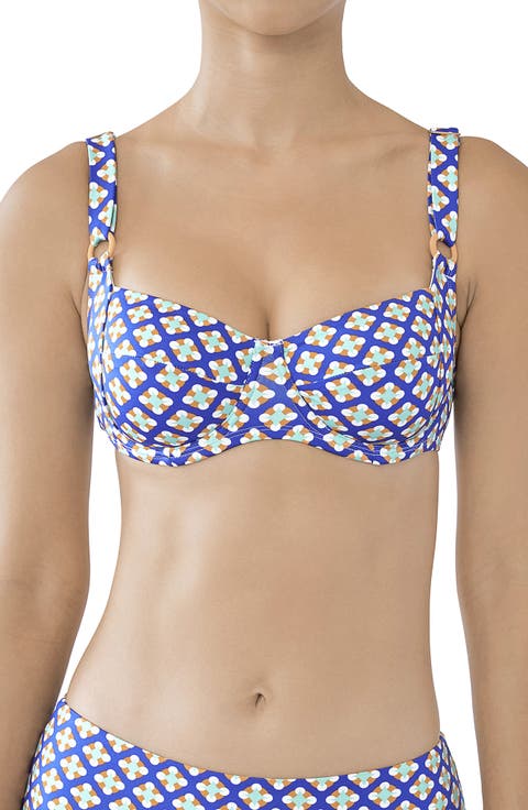 Underwire Balconette Bikini Top