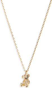Estella Bartlett Teddy Bear Pendant Necklace