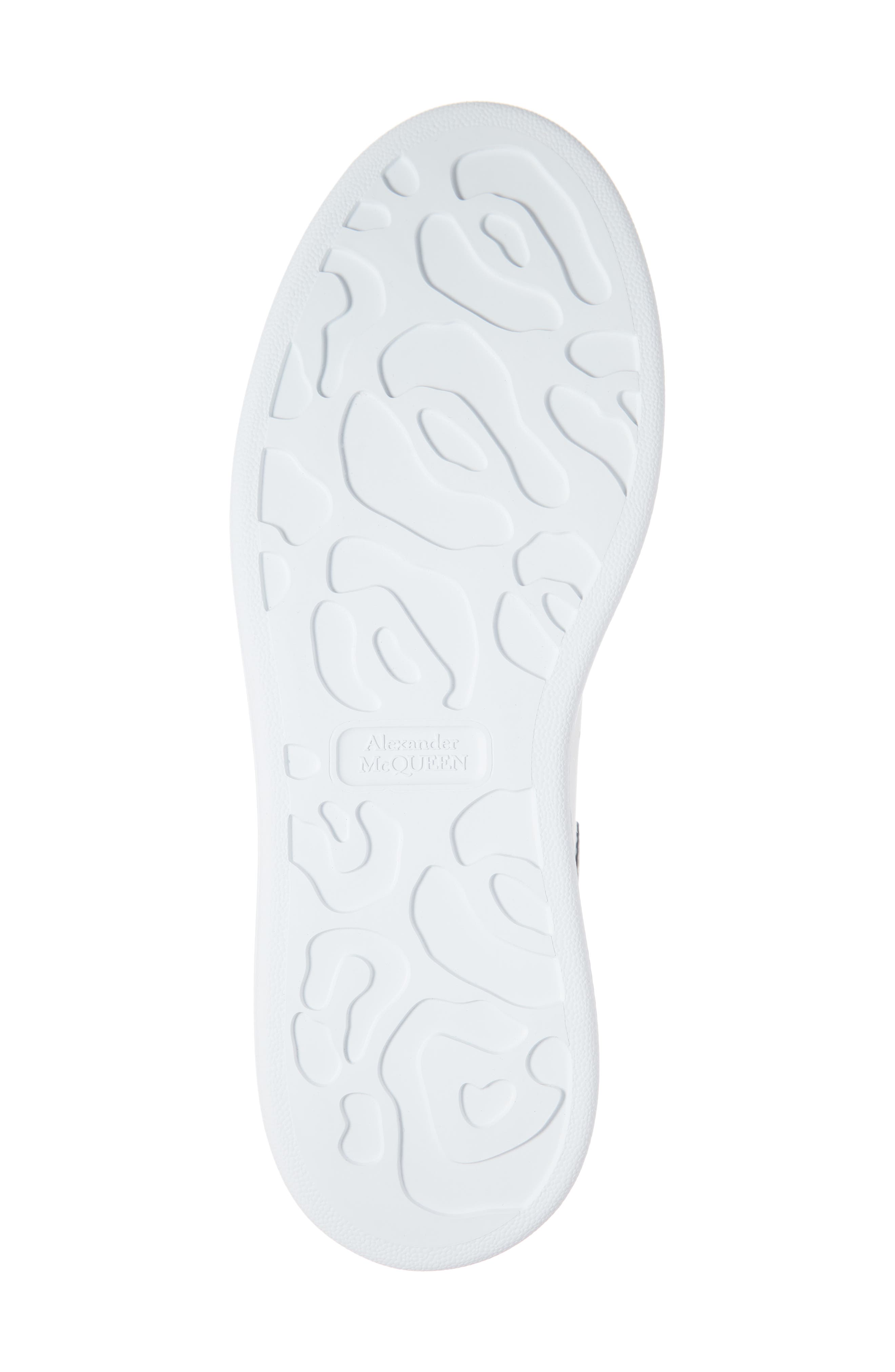 McQueen Oversized Sneaker, Alternate, color, White/ Black Pearl