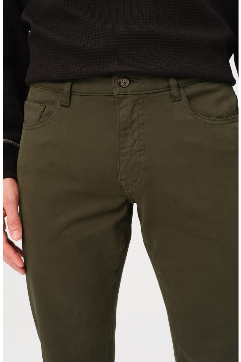 AMS Slim Fit Twill Pants, Alternate, color, THYME