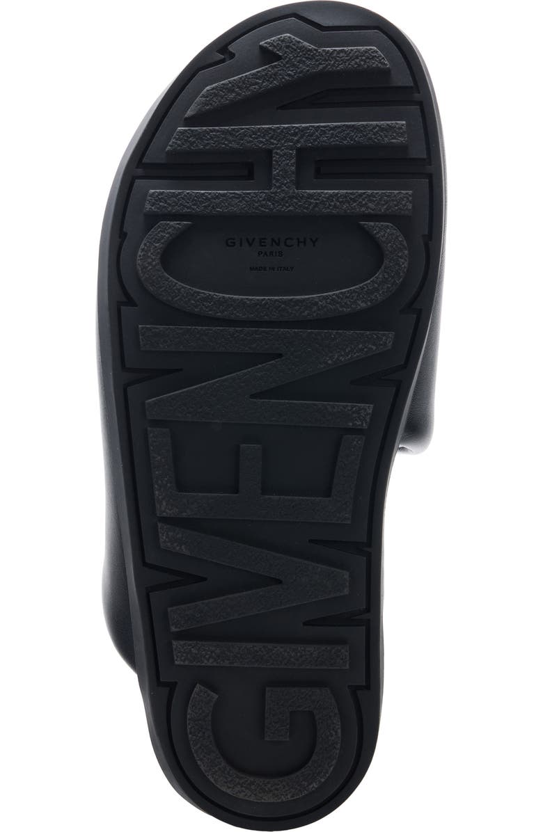 Givenchy Puffy Asymmetric Mule, Alternate, color, Black