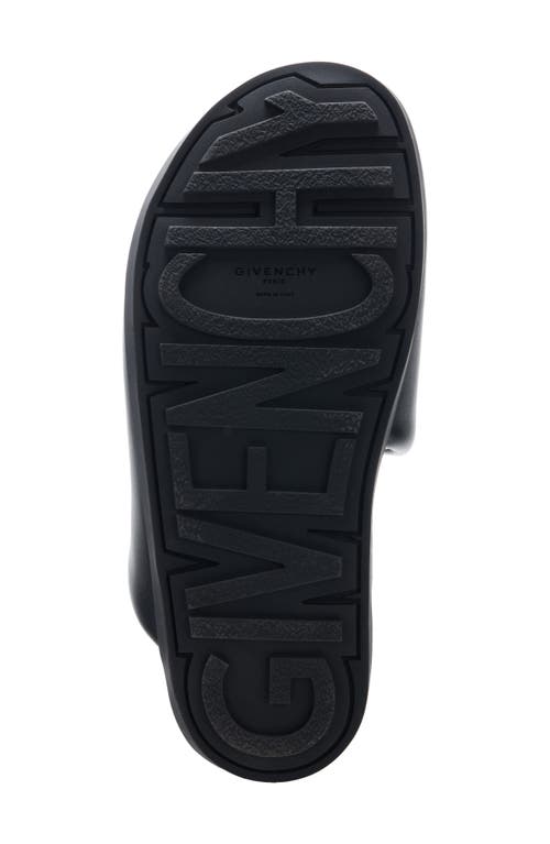 Givenchy Puffy Asymmetric Mule In Black