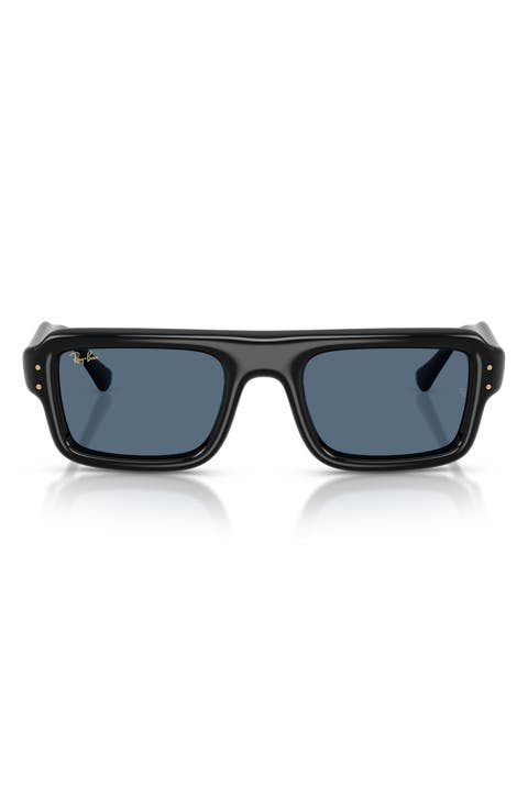 Flacko 54mm Rectangular Sunglasses