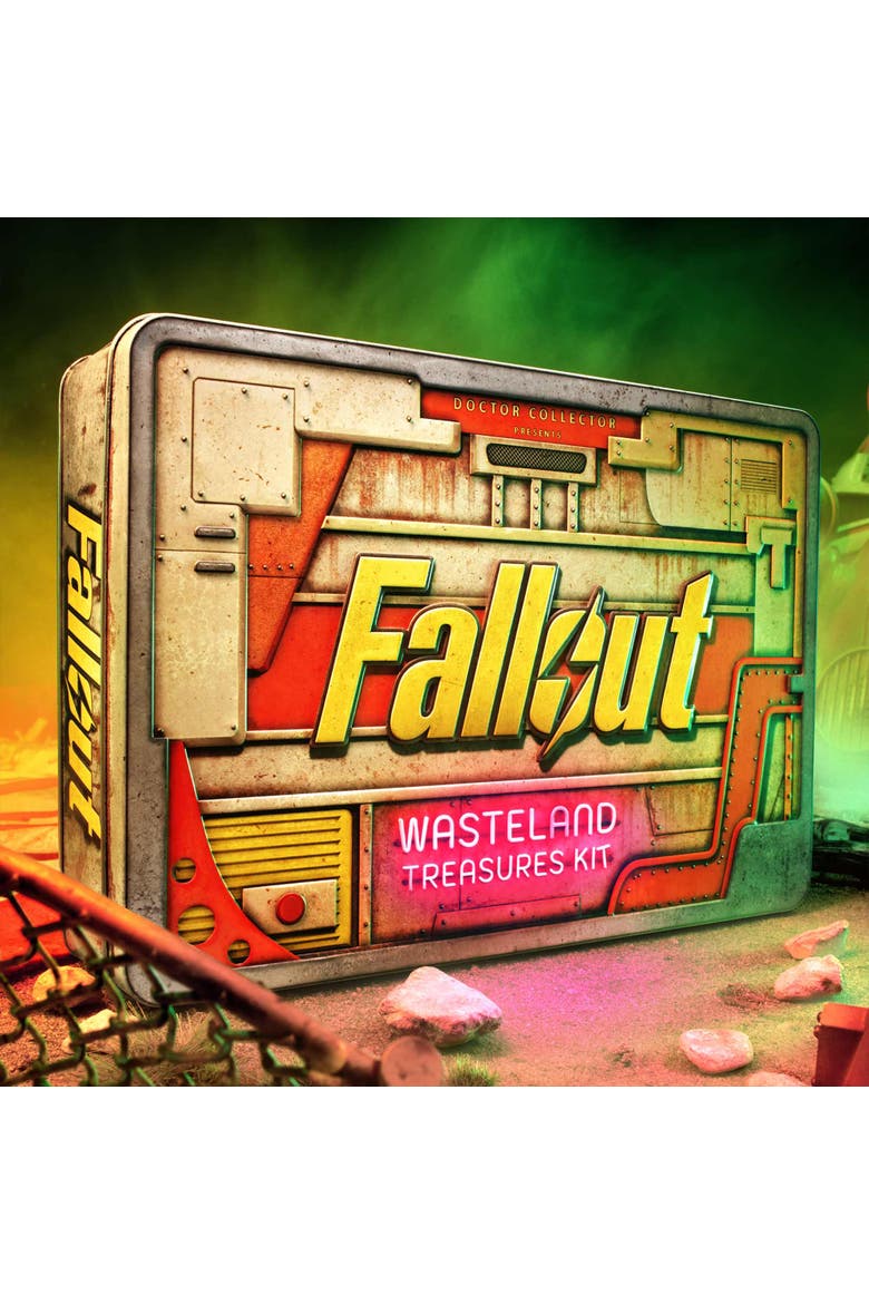 Fallout, Wasteland Treasures Kit, Premium Collectible Tin Box, Alternate, color, Multicolored