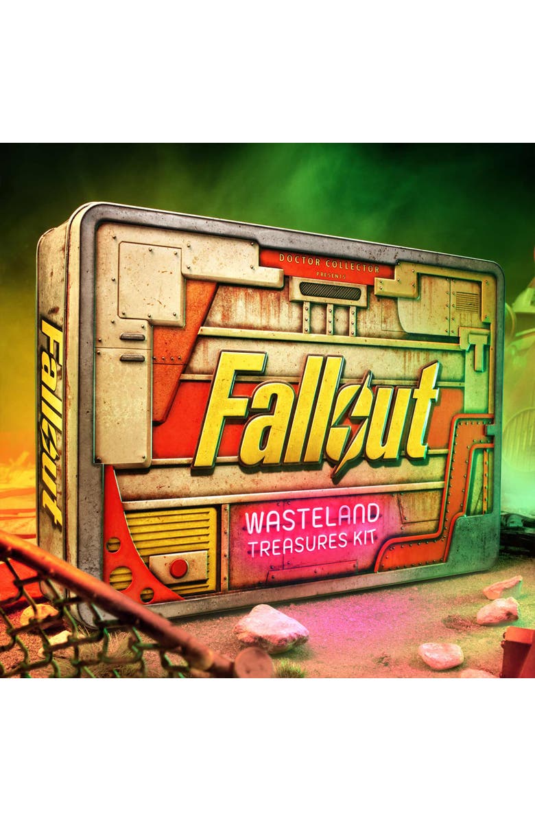 Doctor Collector Fallout, Wasteland Treasures Kit, Premium Collectible Tin Box, Alternate, color, Multicolored