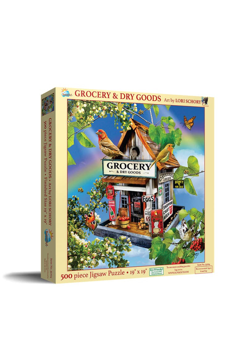 Grocery and Dry Goods 500 piece Jigsaw Puzzle for Adults, Main, color, Multicolor