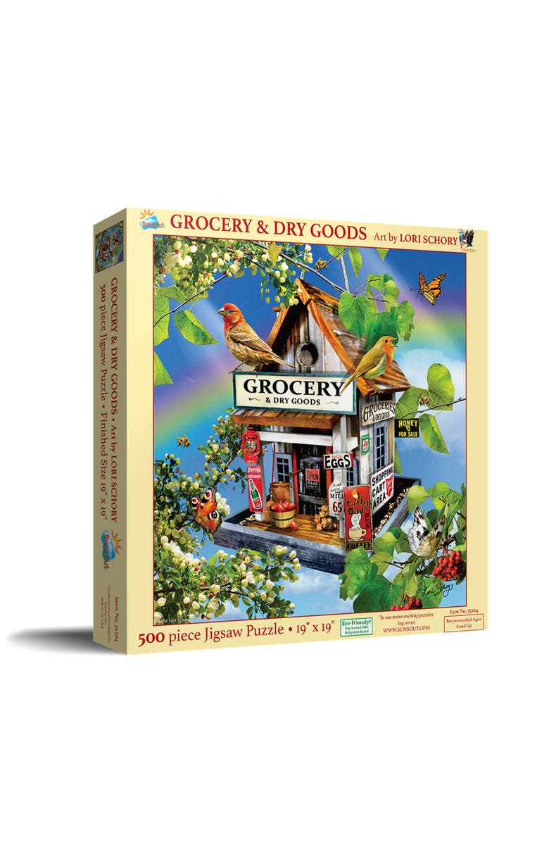 Sunsout Grocery and Dry Goods 500 piece Jigsaw Puzzle for Adults, Main, color, Multicolor