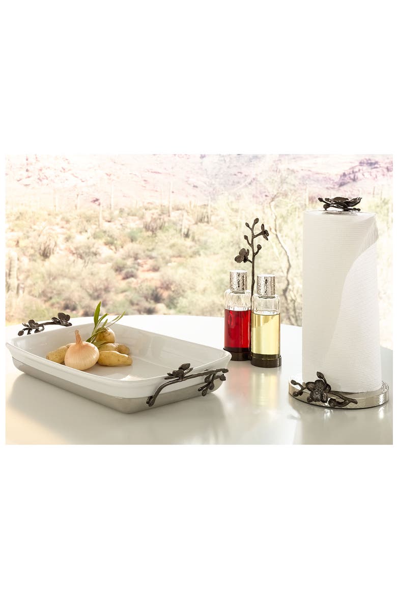'Black Orchid' Paper Towel Holder, Alternate, color, NO COLOR
