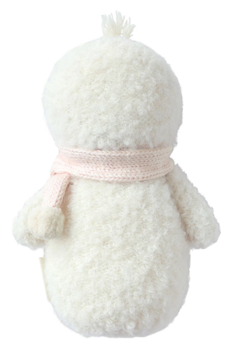 Baby Snowman Stuffed Animal, Alternate, color, WHITE