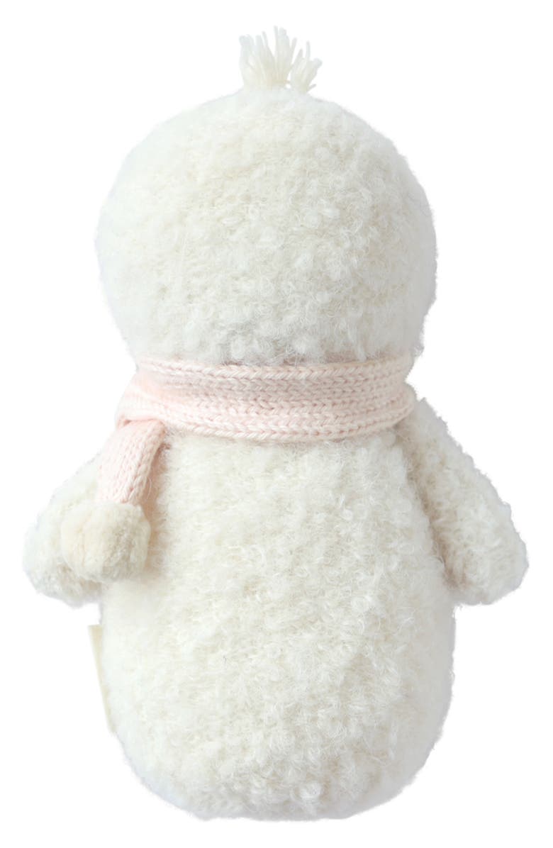 cuddle+kind Baby Snowman Stuffed Animal, Alternate, color, White
