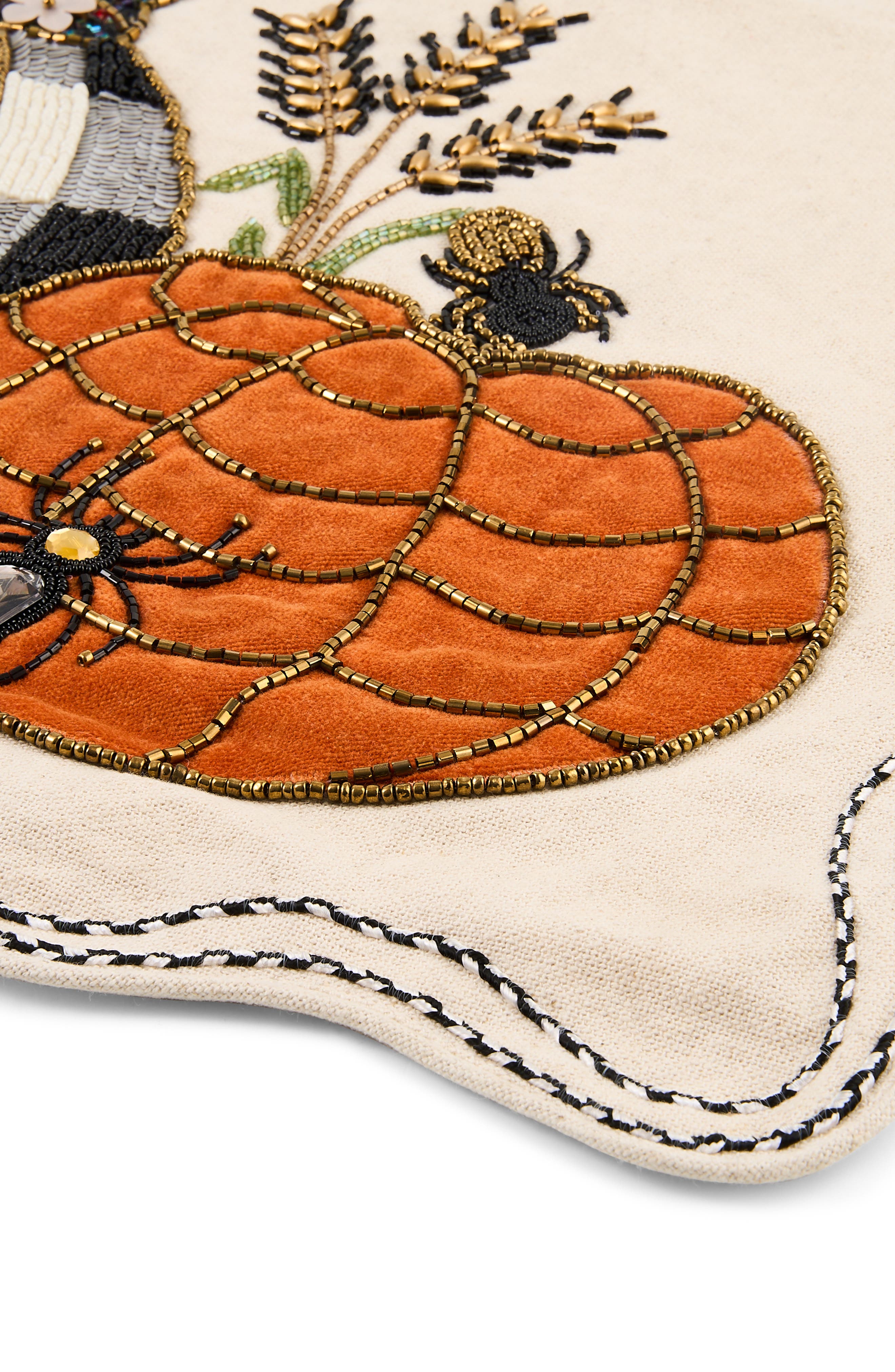 MACKENZIE CHILDS Pumpkin and Crow Table Runner | Nordstrom