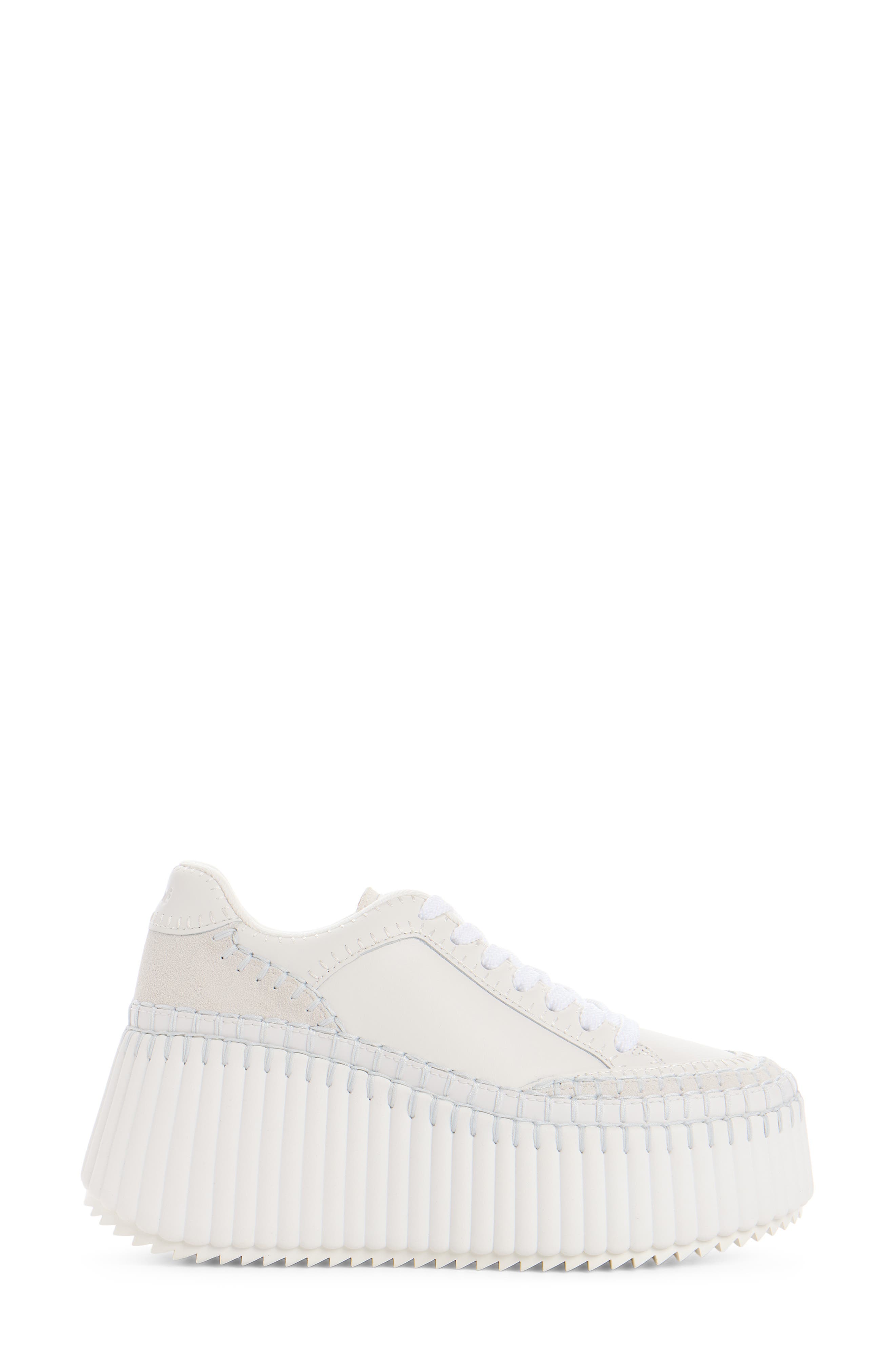 Nama Platform Sneaker, Alternate, color, WHITE