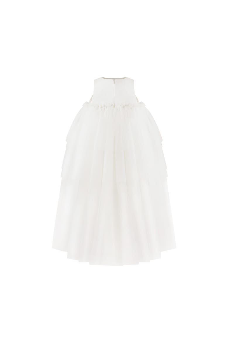 Zeloria Formal Dress, Alternate, color, White