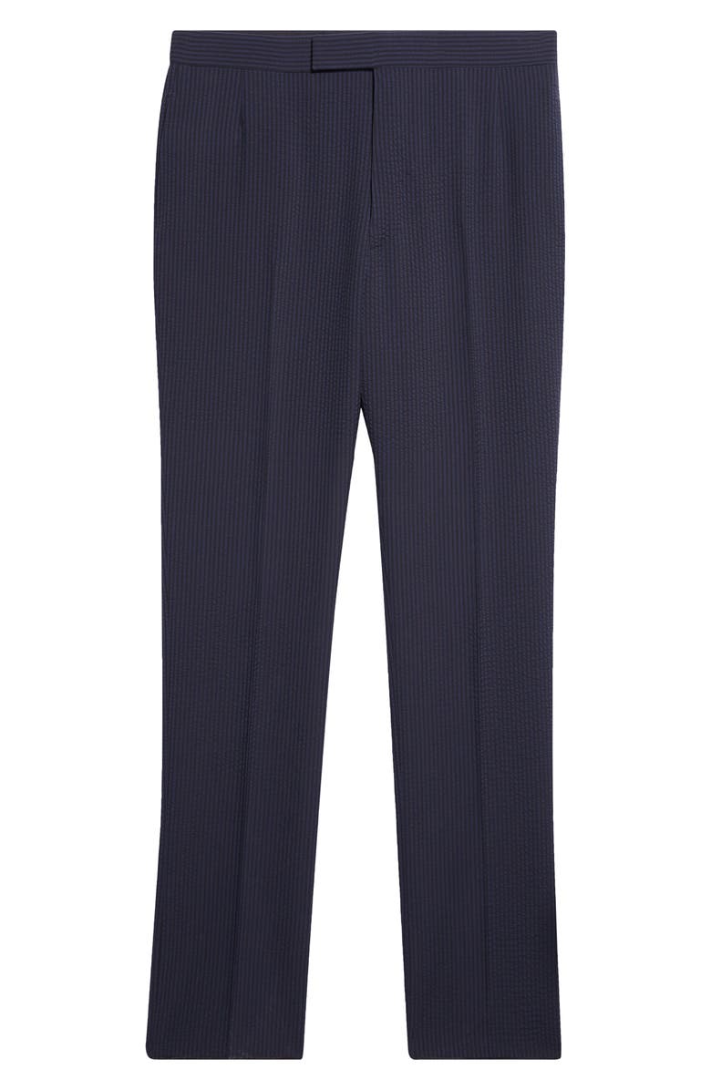 Thom Browne Fit 1 Wool Backstrap Trousers, Main, color, Navy