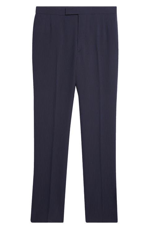Fit 1 Wool Backstrap Trousers