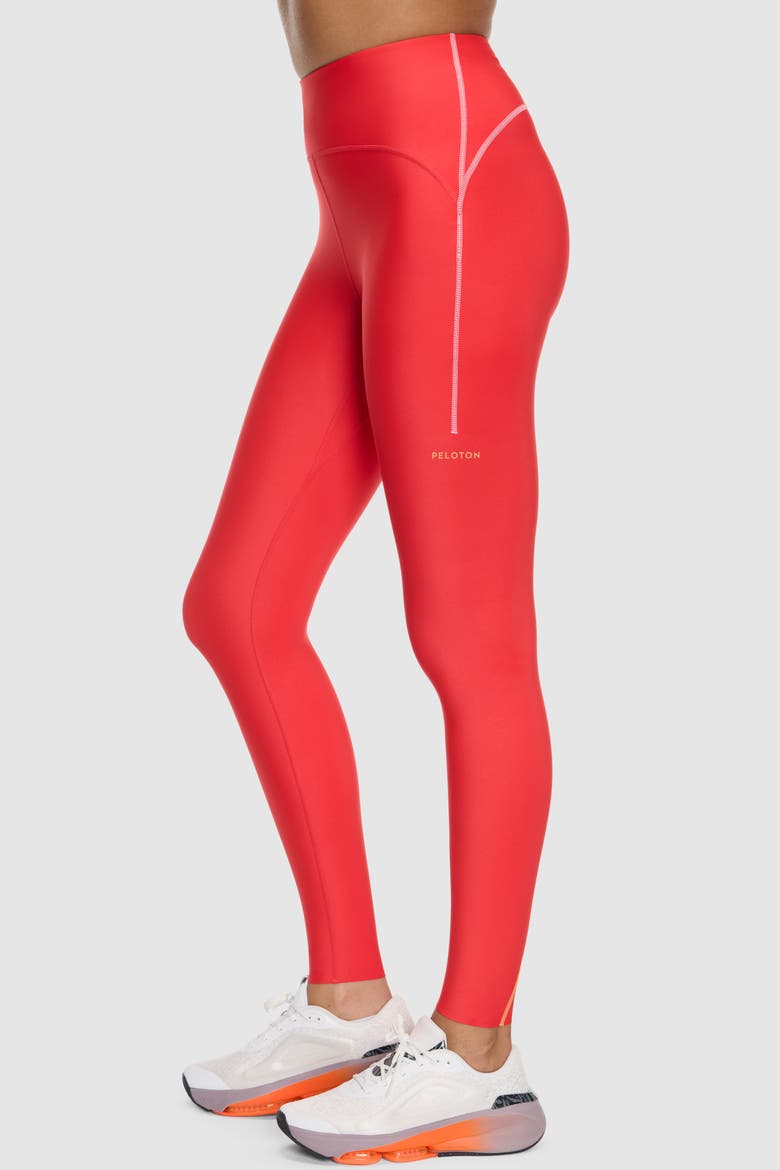 Endurance Light Pop Stitch Legging, Alternate, color, HIBISCUS