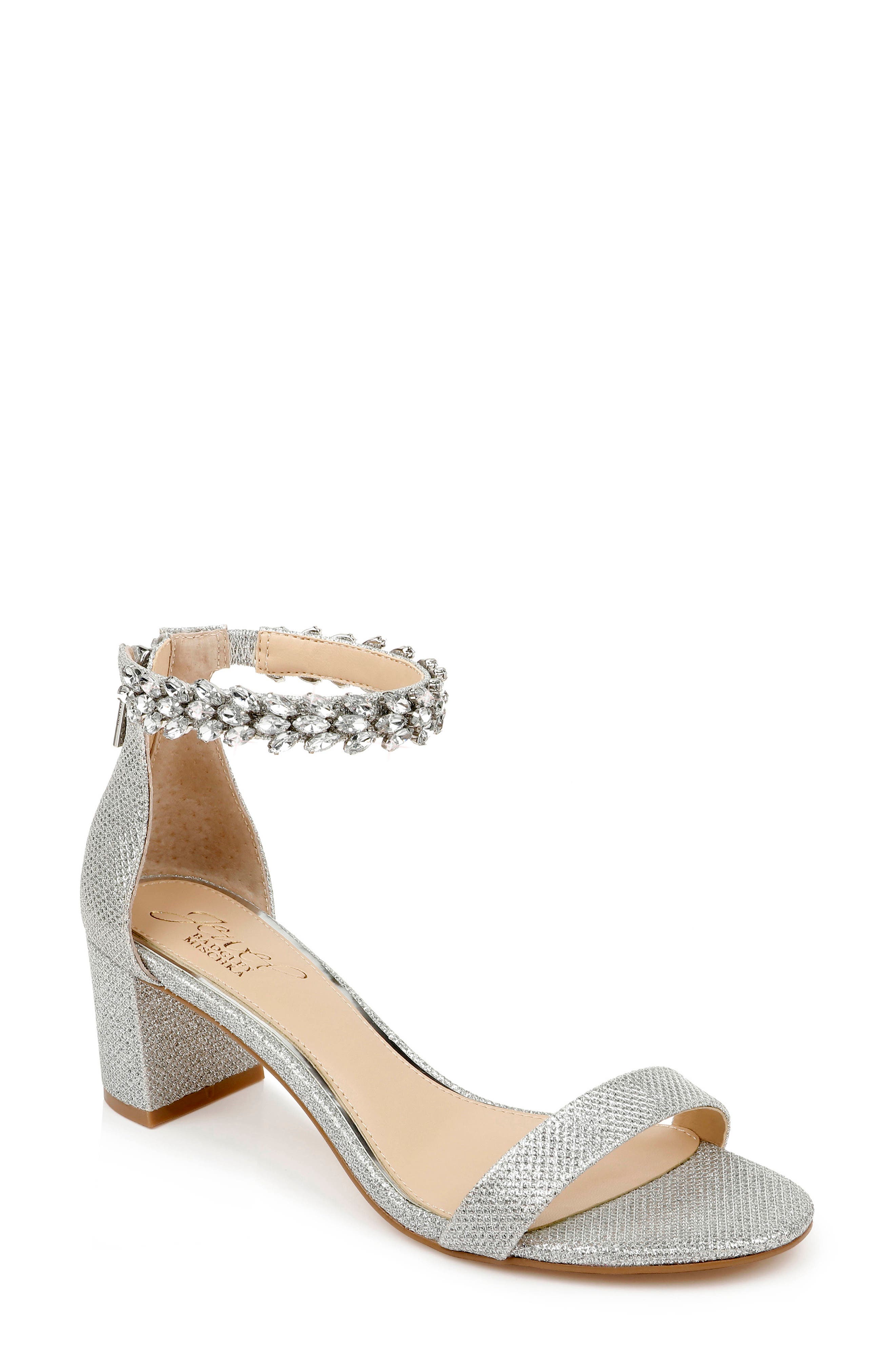 Jewel Badgley Mischka Bradley Ankle Strap Sandal, Main, color, 