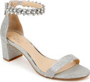 Jewel Badgley Mischka Bradley Ankle Strap Sandal