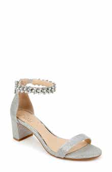 Jewel Badgley Mischka Bradley Ankle Strap Sandal