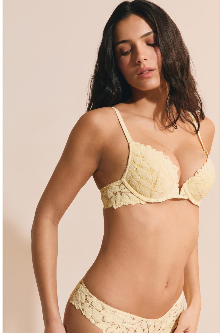 Celeste °2 Underwire Balconette Bra, Alternate, color, VANILLA