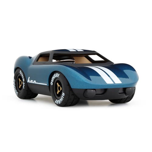 Playforever Mini Ken Car in Glossy Deep Jet Blue 