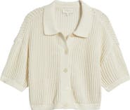Cleobella Peri Open Stitch Organic Cotton Cardigan