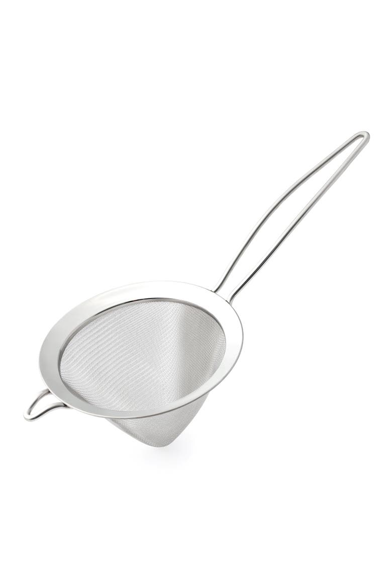 12.5 inch Cone Strainer, Stainless Steel, Main, color, Silver