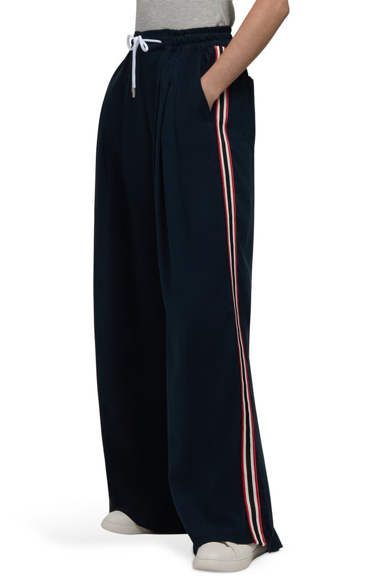 Hunter Wide Leg Drawcord Pant, Main, color, Navy