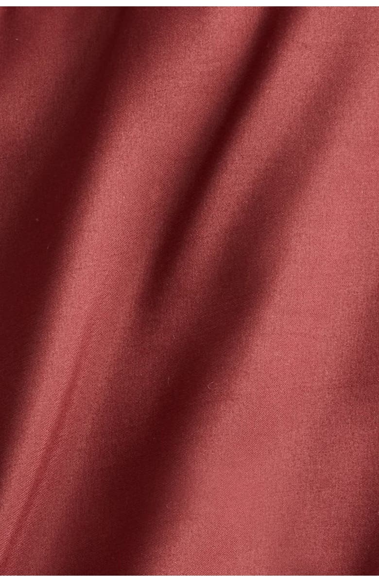 ELLA JAYNE HOME All-Season Supersoft Triple Brushed Cotton Comforter, Alternate, color, Brick Red