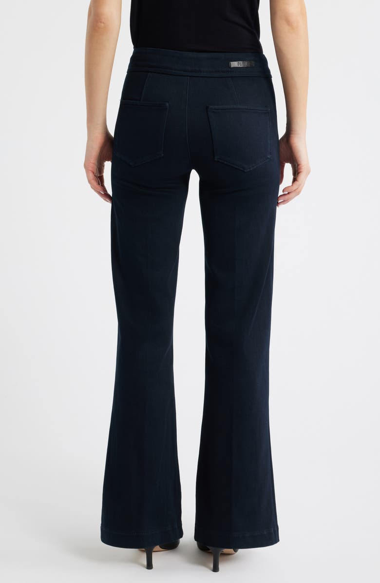 PAIGE Leenah Welt Pocket High Waist Wide Leg Jeans, Alternate, color, Control