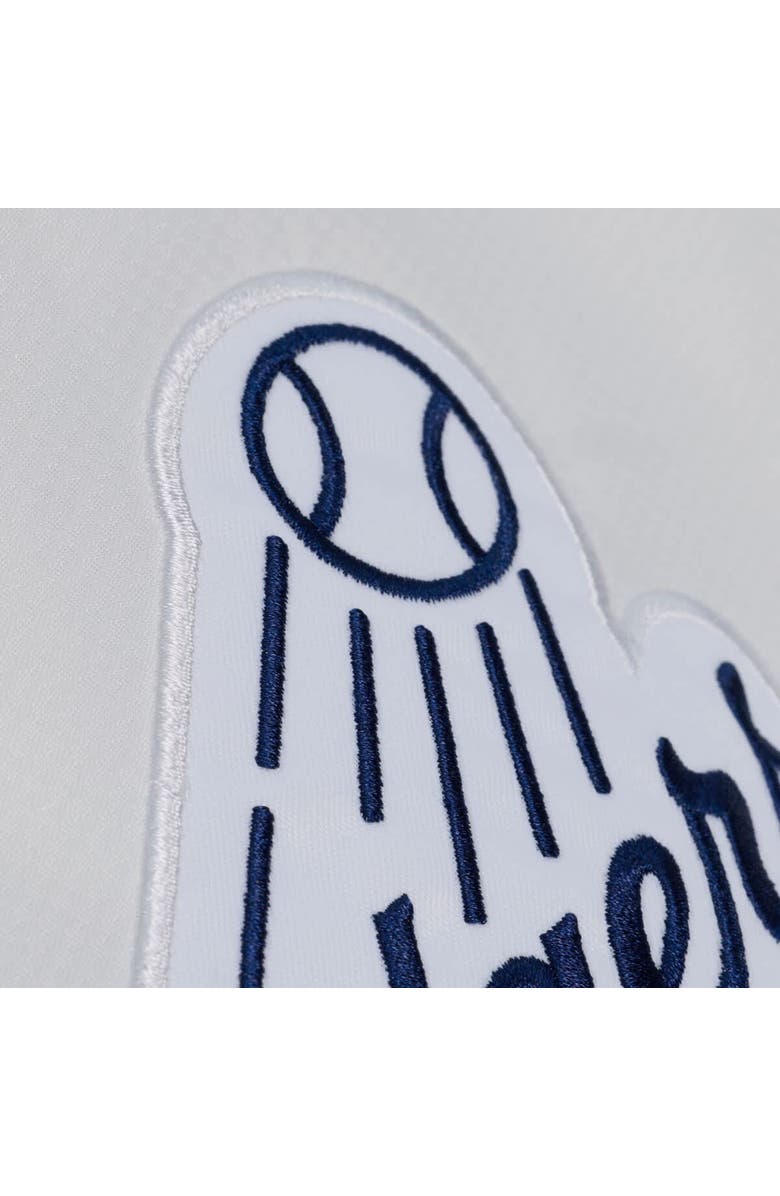 Mitchell & Ness Men's Mitchell & Ness White Los Angeles Dodgers Yacht Rock Coaches Full-Snap Hooded Windbreaker Jacket, Alternate, color, White