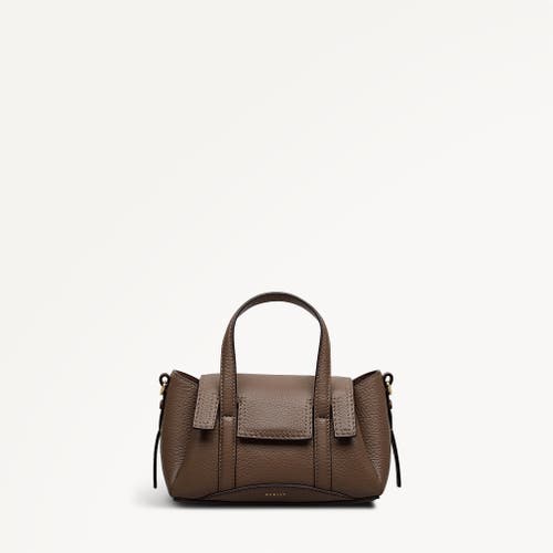 Radley The Chancery Small Flapover Satchel Bag In Brown