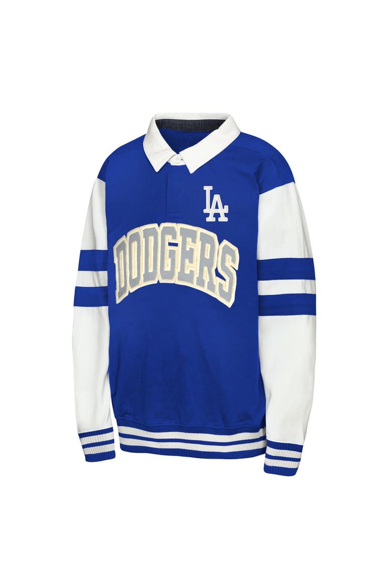 Youth Outerstuff  Royal Los Angeles Dodgers Big League Fielder MVP Fashion Sweatshirt, Alternate, color, Royal