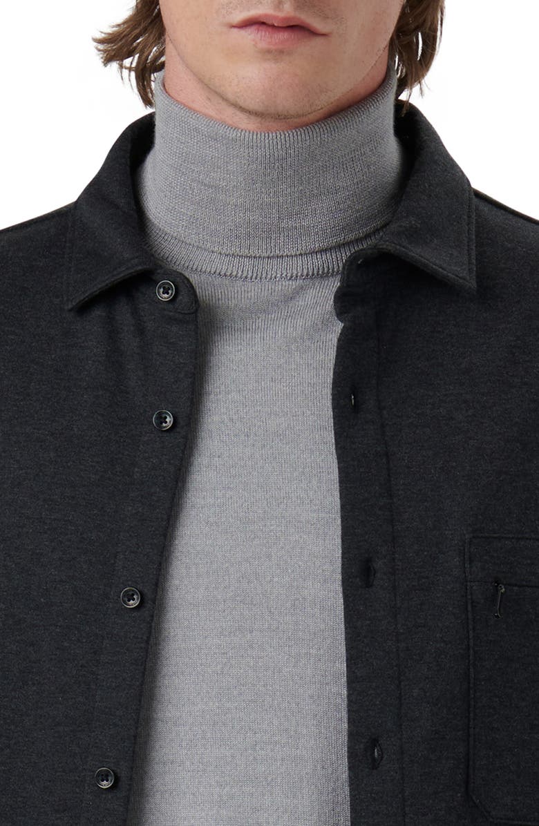 Bugatchi Cotton Blend Shirt Jacket, Alternate, color,