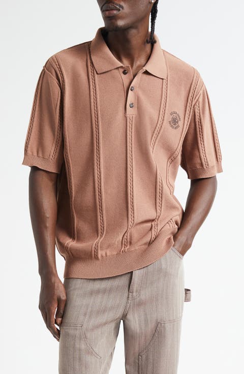 Journey Logo Embriodered Polo Sweater