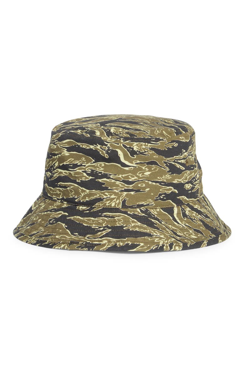 Nova Camo Bucket Hat, Alternate, color, GREEN MULTI