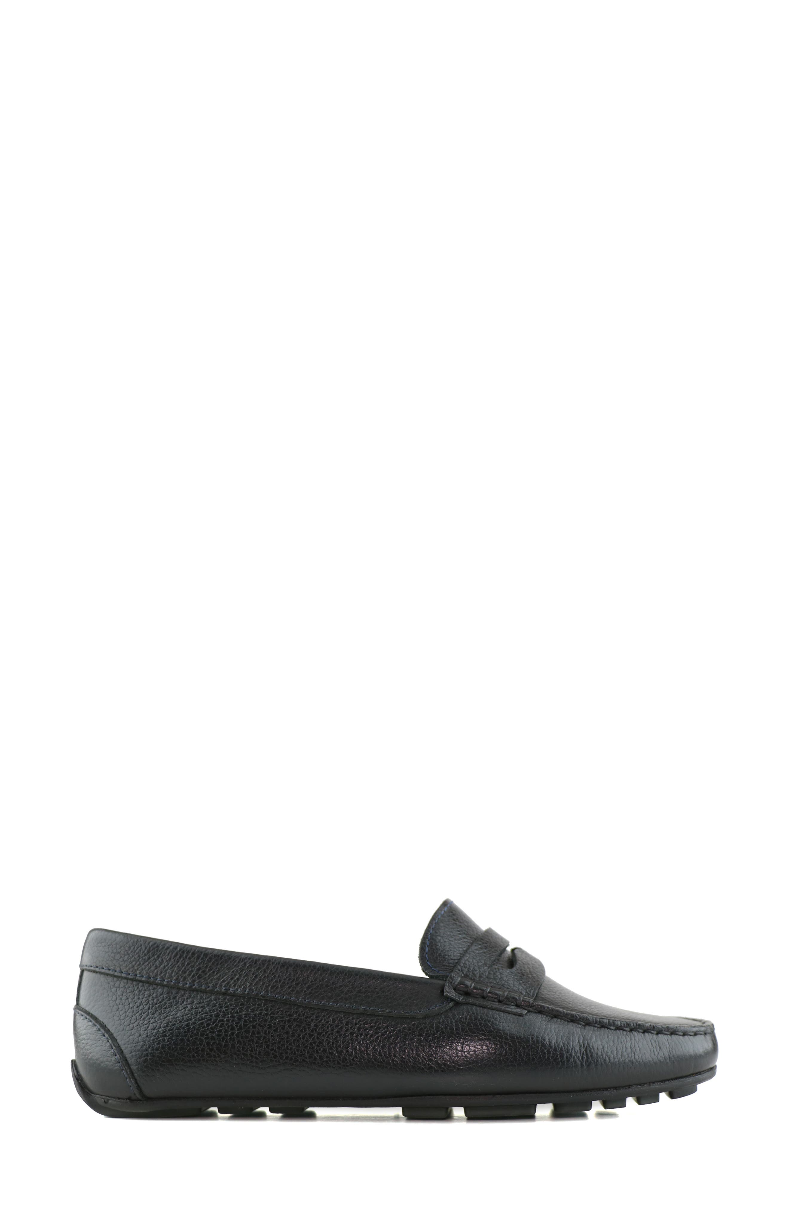 Marc Joseph New York Naples Penny Loafer, Alternate, color, Black Grainy