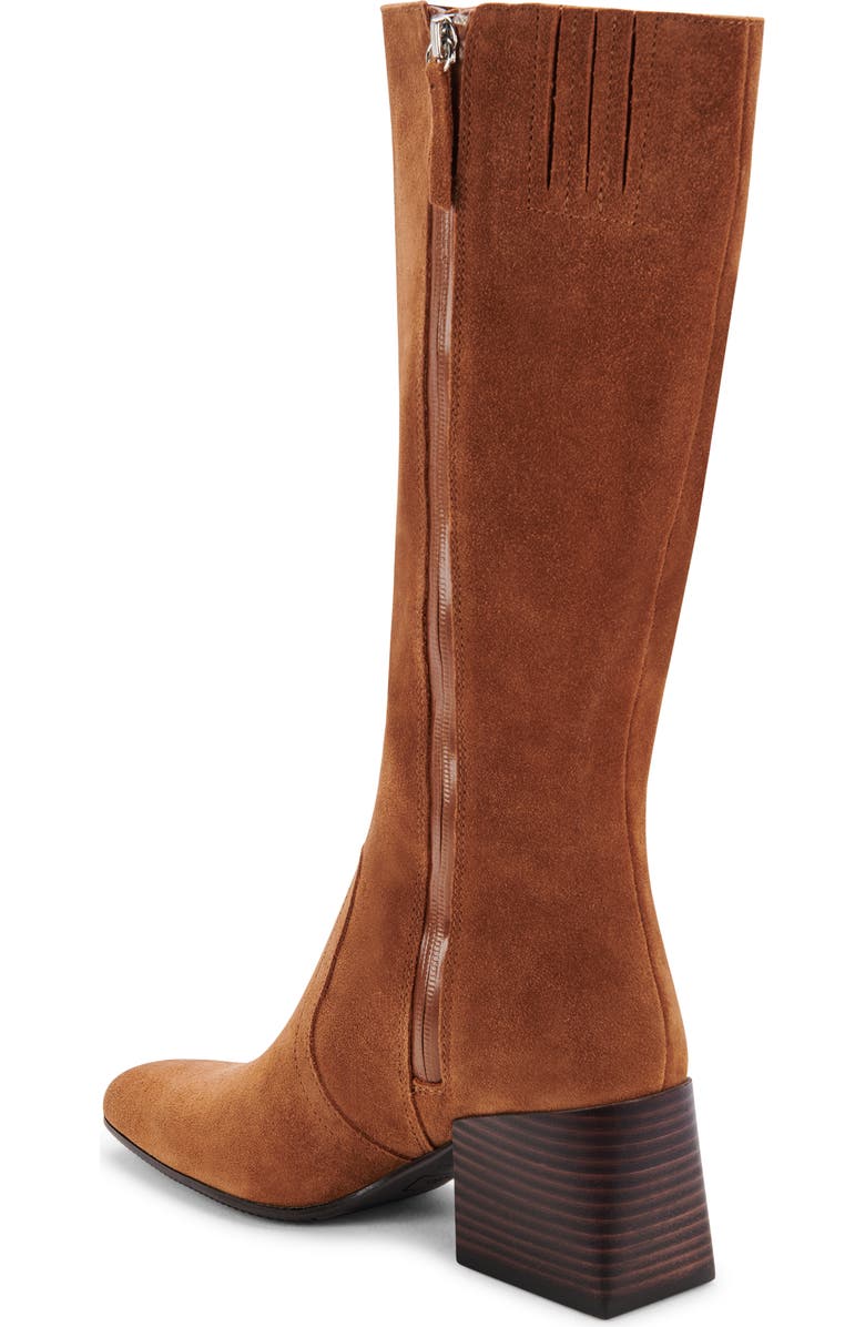 Blondo Tessa Waterproof Knee High Boot, Alternate, color, Cognac Suede