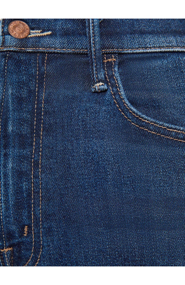 MOTHER The Hustler Roller Sneak High Waist Wide Leg Jeans, Alternate, color, Dial L For Love
