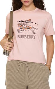 Burberry Knight Sketch Cotton T-shirt