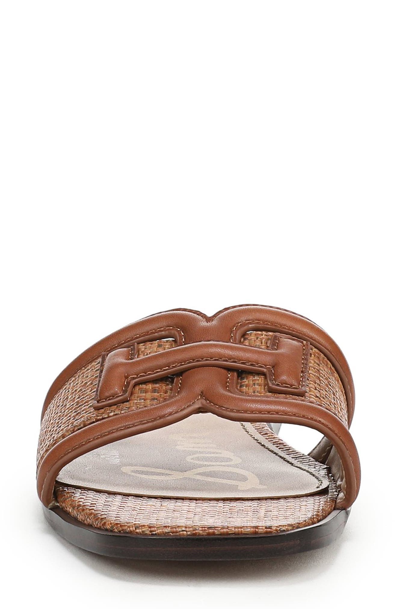 Irina Slide Sandal, Alternate, color, RICH COGNAC/ CUOIO