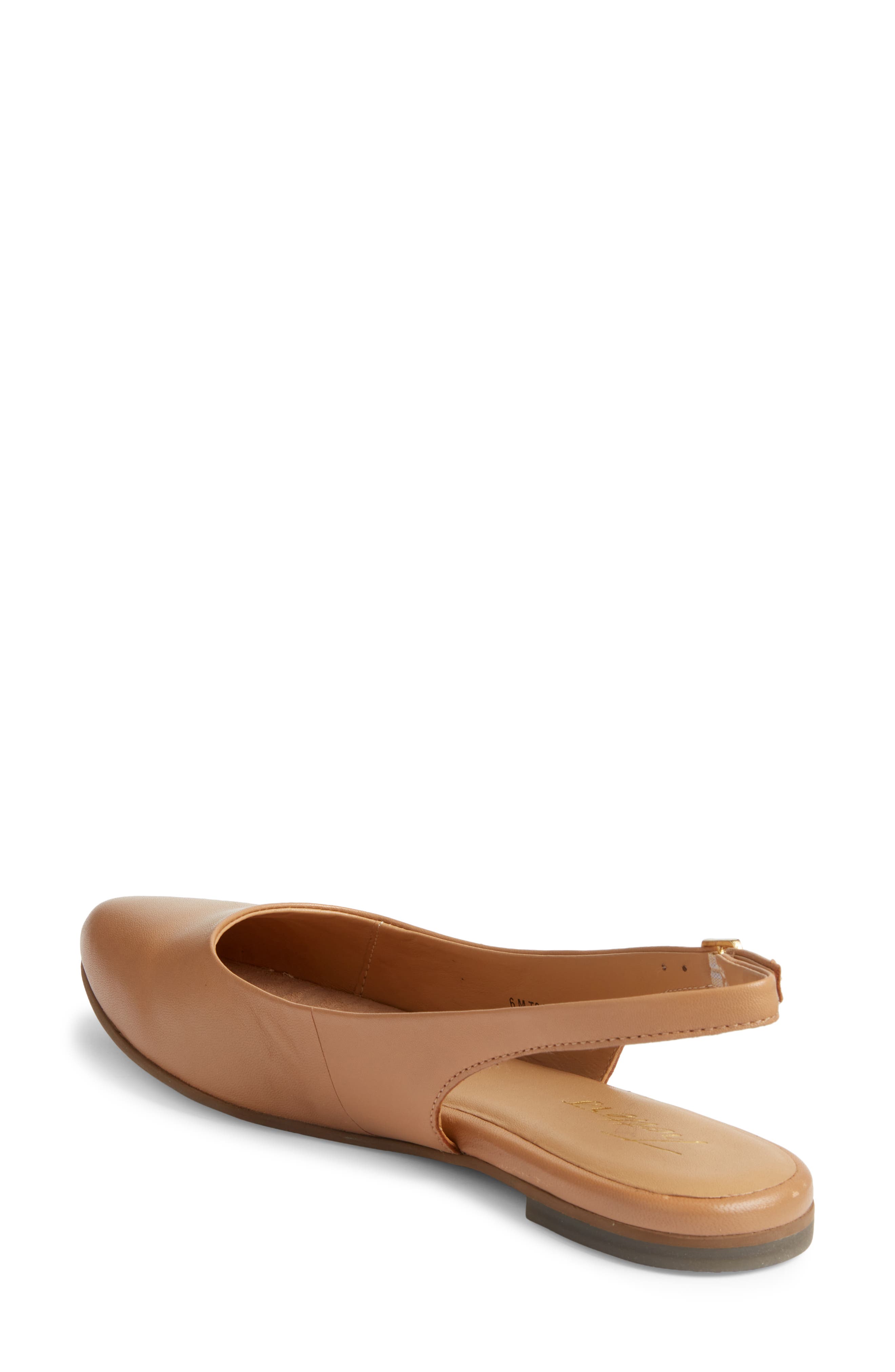 Evelyn Pointed Toe Slingback Flat - Multiple Widths Available - image 4