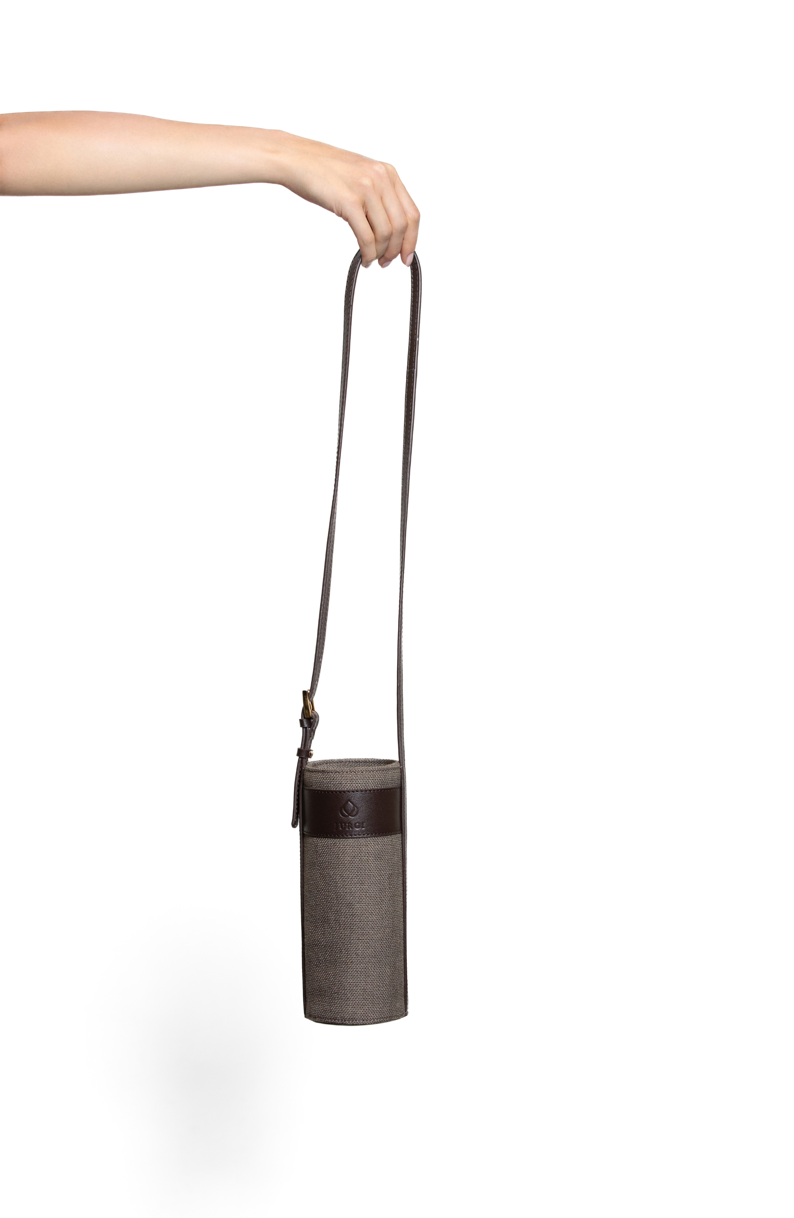 Tennis Ball & Water Bottle Holder, Alternate, color, Brown