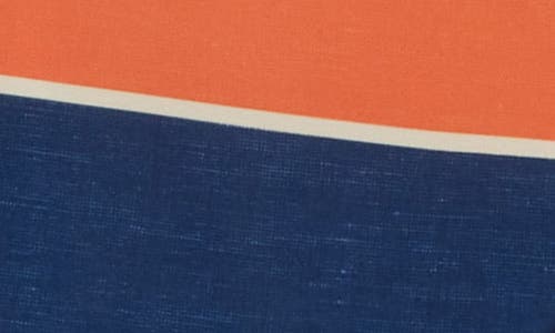 Rip Curl Dawn Patrol Colorblock Print Swim Trunks In Washed Navy