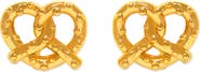Girls Crew Knot Your Average Pretzel Stud Earrings
