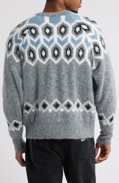 Pacsun Fair Isle Crewneck Sweater