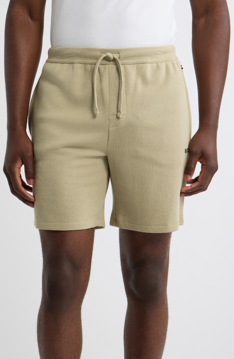 Waffle Knit Lounge Shorts